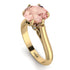 3ct Morganite Engagement Ring - June No. 901 image 1