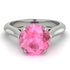 3ct Pink Moissanite Engagement Ring - June No. 803 image 2