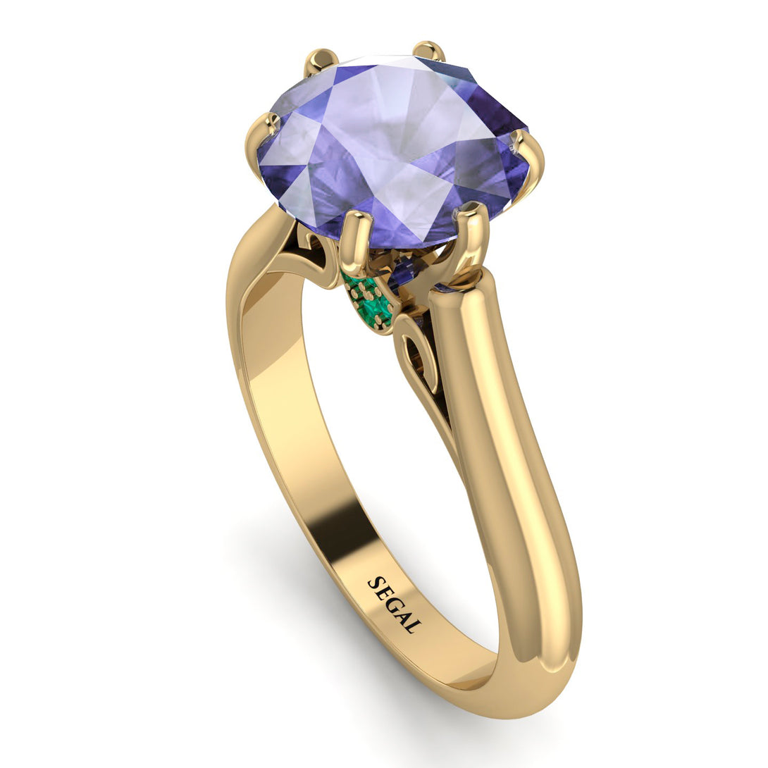 3ct Tanzanite Engagement Ring - June No. 204