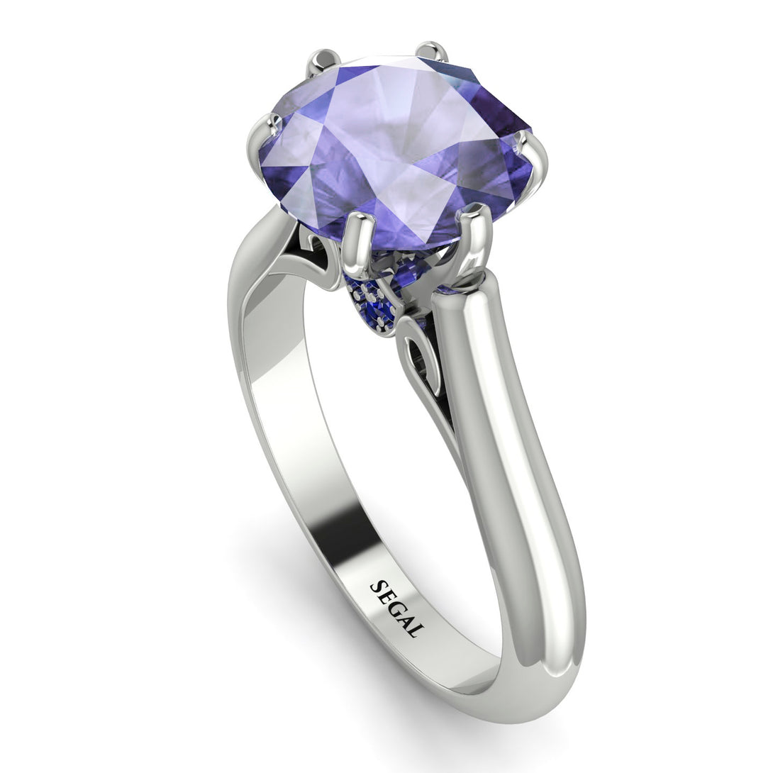3ct Tanzanite Engagement Ring - June No. 215
