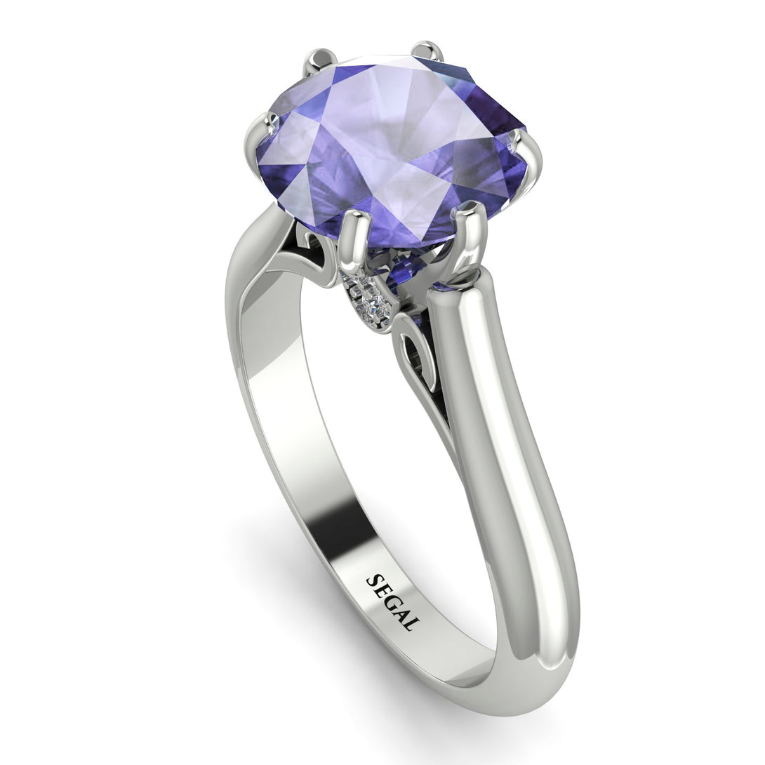 3ct Tanzanite Engagement Ring - June No. 203