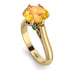 3ct Yellow Diamond Engagement Ring - June No. 1004 image 1