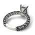 4Ct Radiant Cut Diamond Engagement Ring - Serenity No. 33 image 3