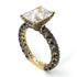 4Ct Radiant Cut Diamond Engagement Ring - Serenity No. 31 image 4