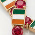 Ruby Tennis Bracelet with Ireland Flag no. 10 image 3
