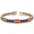 Sapphire Tennis Bracelet with Spain Flag no. 13 image 2