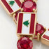 Ruby Tennis Bracelet with Lebanon Flag no. 10 image 3