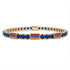 Sapphire Tennis Bracelet with Armenia Flag no. 13 image 1