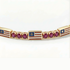 Ruby Tennis Bracelet with United States Flag no. 10 image 4