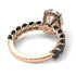 4ct Oval Cut Diamond Engagement Ring - Xena No. 32 image 4