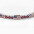 Ruby Tennis Bracelet with United States Flag no. 12 image 4