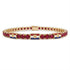Ruby Tennis Bracelet with Croatia Flag no. 10 image 1