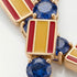 Sapphire Tennis Bracelet with Spain Flag no. 13 image 3