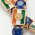 Sapphire Tennis Bracelet with India Flag no. 13 image 3