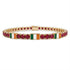 Ruby Tennis Bracelet with Ireland Flag no. 10 image 1