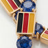 Sapphire Tennis Bracelet with Germany Flag no. 13 image 3