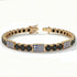 Black Diamond Tennis Bracelet with Greece Flag no. 7 image 2