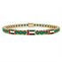 Emerald Tennis Bracelet with United Arab Emirates Flag no. 4 image 1