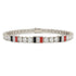 Diamond Tennis Bracelet with Belgium Flag no. 3 image 1