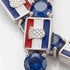 Sapphire Tennis Bracelet with Croatia Flag no. 15 image 3