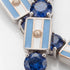 Sapphire Tennis Bracelet with Argentina Flag no. 15 image 3