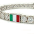 Diamond Tennis Bracelet with Italy Flag no. 3 image 4
