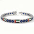 Sapphire Tennis Bracelet with United Arab Emirates Flag no. 15 image 2