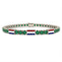Emerald Tennis Bracelet with Netherlands Flag no. 6 image 1