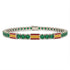 Emerald Tennis Bracelet with Spain Flag no. 6 image 1