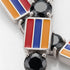 Black Diamond Tennis Bracelet with Armenia Flag no. 9 image 3