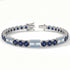 Sapphire Tennis Bracelet with Argentina Flag no. 15 image 2