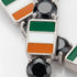Black Diamond Tennis Bracelet with Ireland Flag no. 9 image 3