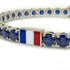 Sapphire Tennis Bracelet with France Flag no. 15 image 4