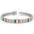 Diamond Tennis Bracelet with Ireland Flag no. 3 image 2