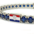 Sapphire Tennis Bracelet with Croatia Flag no. 15 image 4