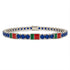 Sapphire Tennis Bracelet with Portugal Flag no. 15 image 1
