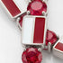 Ruby Tennis Bracelet with Poland Flag no. 12 image 3