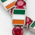 Ruby Tennis Bracelet with Ireland Flag no. 12 image 3