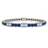 Sapphire Tennis Bracelet with Argentina Flag no. 15 image 1