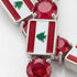 Ruby Tennis Bracelet with Lebanon Flag no. 12 image 3