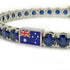 Sapphire Tennis Bracelet with Australia Flag no. 15 image 4