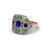Sapphire Art Deco Geometric Engagement Ring - Haven No. 29 image 2