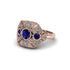 Sapphire Art Deco Geometric Engagement Ring - Haven No. 14 image 2
