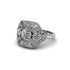 Diamond Art Deco Geometric Engagement Ring - Haven No. 3 image 2