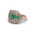 Emerald Art Deco Geometric Engagement Ring - Haven No. 5 image 2