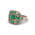 Emerald Art Deco Geometric Engagement Ring - Haven No. 20 image 2