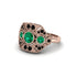 Emerald Art Deco Geometric Engagement Ring - Haven No. 35 image 2