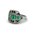Emerald Art Deco Geometric Engagement Ring - Haven No. 36 image 2