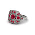 Ruby Art Deco Geometric Engagement Ring - Haven No. 57 image 2