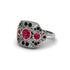 Ruby Art Deco Geometric Engagement Ring - Haven No. 42 image 2